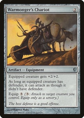 Warmonger's Chariot Conspiracy LP MTG