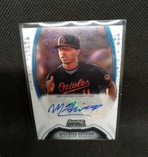 2011 Bowman Sterling Prospect Auto Mychal Givens #BSP-MG Auto 