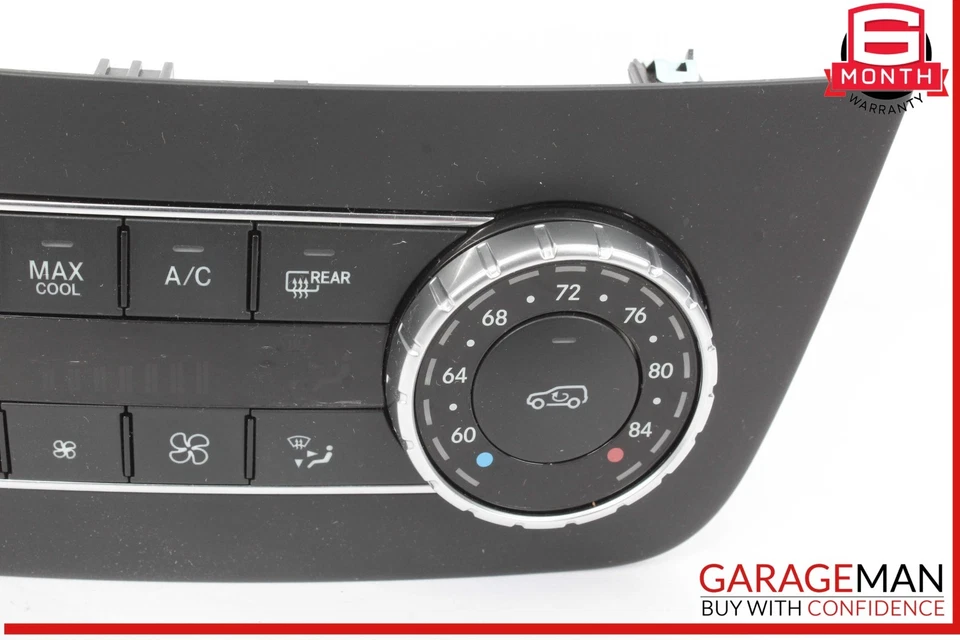 Interruptor de control climático calentador aire acondicionado delantero Mercedes X166 GL450 4MATIC 12-19 OEM Foto 3 de 4