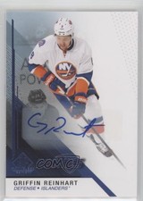 2014-15 SP Game Used Rookies Blue Griffin Reinhart #113 Rookie Auto RC 13dj