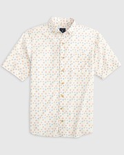 johnnie-O Crush Top Shelf Button Up Shirt White