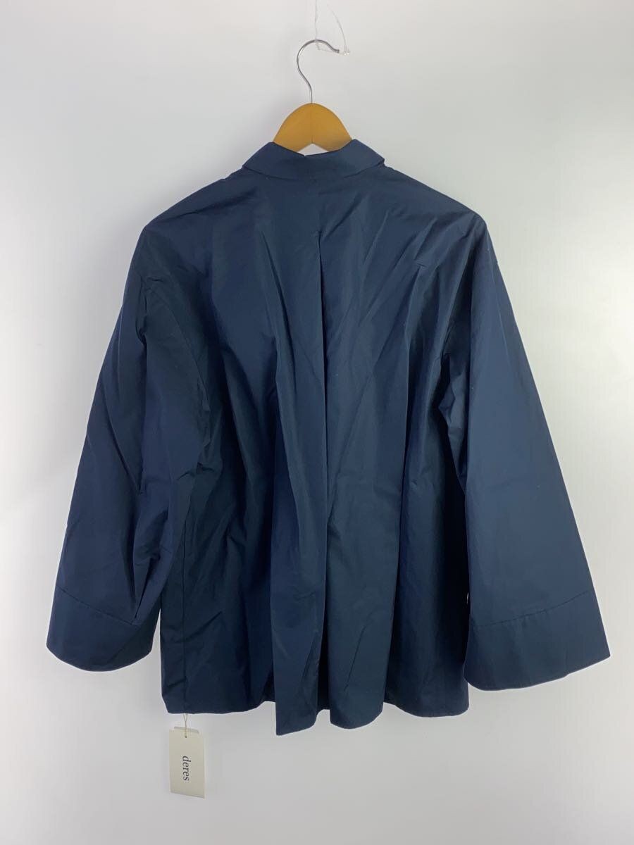 Thomas Mason◆長袖シャツ/FREE/コットン/NVY/無地/DER24SS-SH-001 Thomas Mason Other Long Sleeve Shirts FREE Cotton Navy Plain