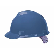 Msa Safety Hard Hat,Type 1, Class E,Pinlock,Blue 463943 Msa Safety 463943