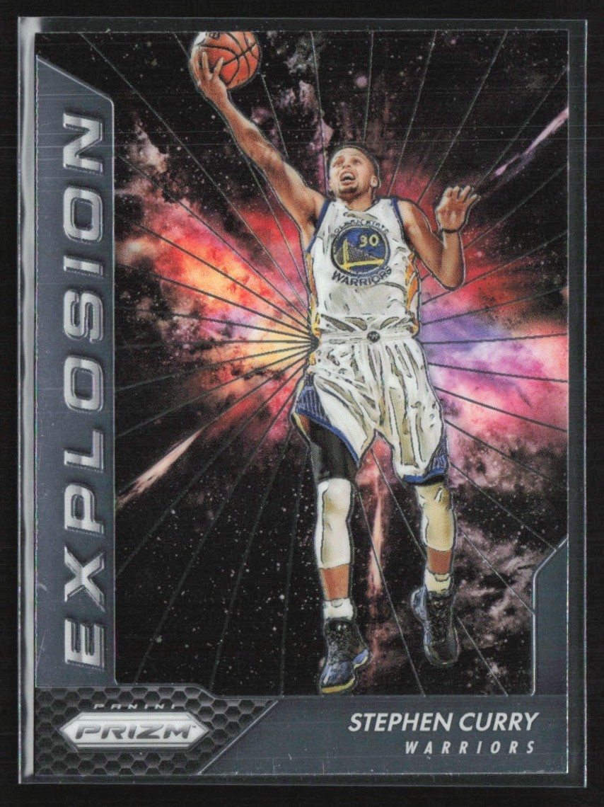 Stephen Curry 2016-17 Panini Prizm Explosion #17 Golden State Warriors
