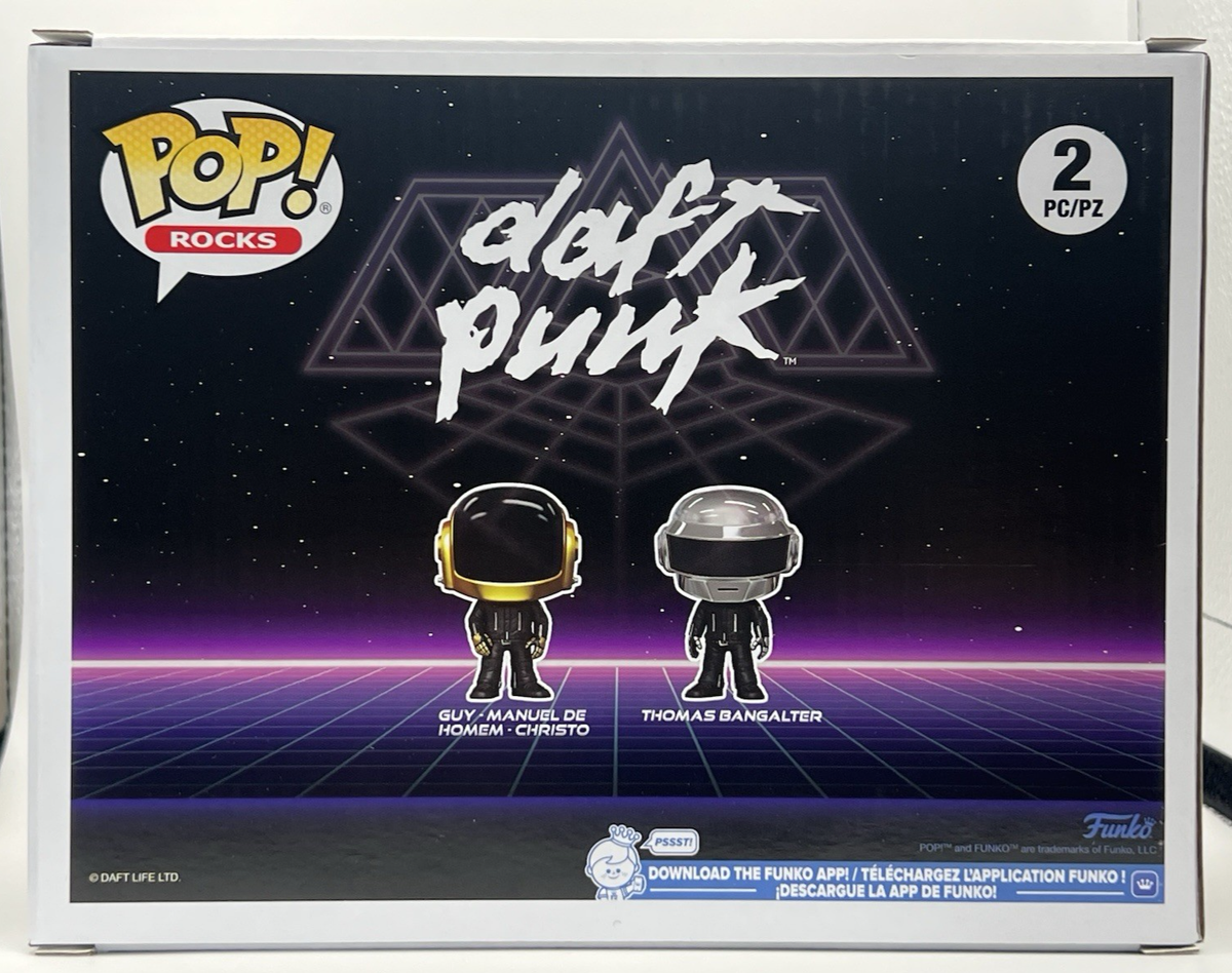 Funko Pop! Daft Punk Alive (2 Pack) Exclusive Vinyl Figures +