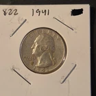 1941 Washington Silver Quarter In Extremely Fine Condition