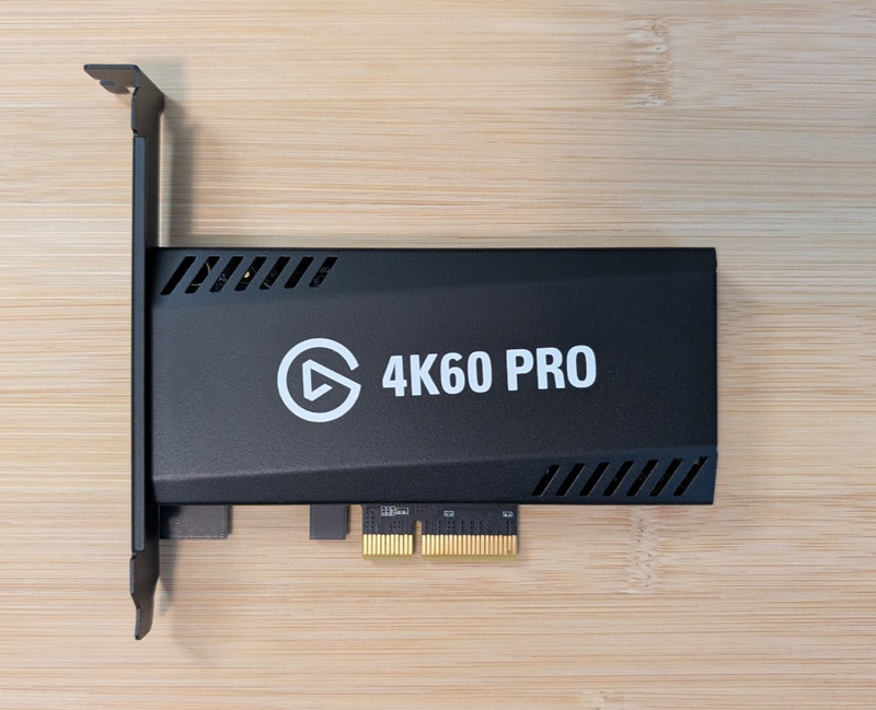 Elgato 4K60 Pro MK.2 Internal Capture Card PCIe Streaming 4K60 HDR10 Gaming PC