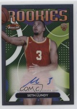 2023-24 Topps Finest Rookie Finest Auto Seth Lundy #RFA-SL Auto 11oq