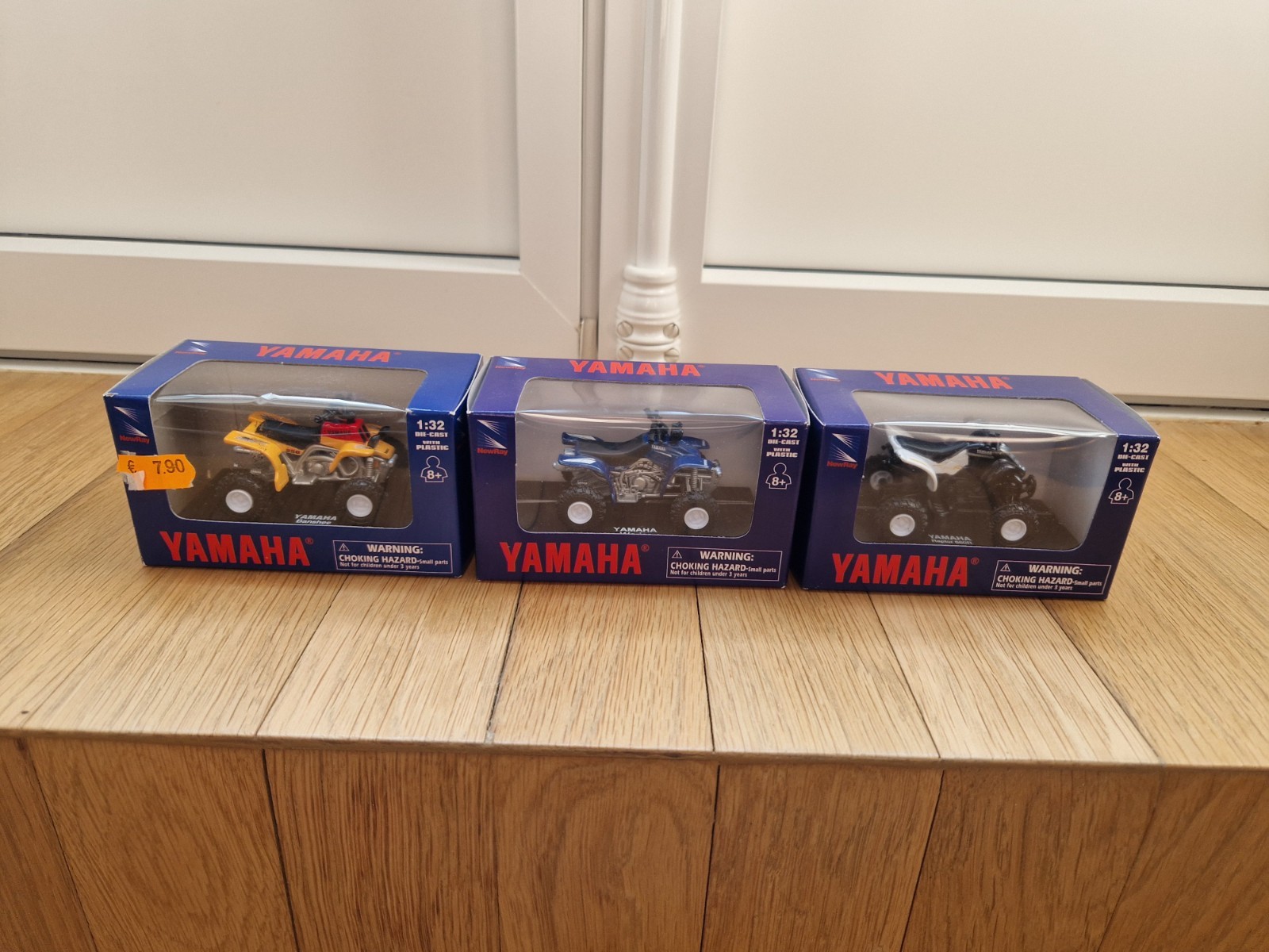 Quad miniature Yamaha Banshee Raptor Warrior 1:32 NewRay
