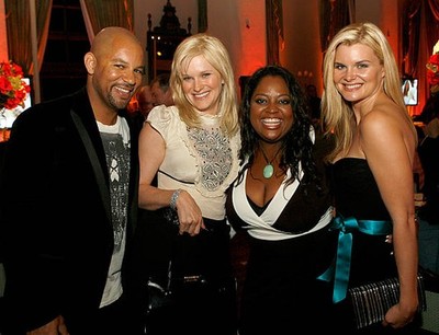 Actors Chris Williams Nicolle Tom Sherri Shepherd Heather Tom atte- Old Photo