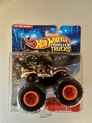 Hot Wheels Monster Trucks HW Tiger Shark 1:64 Diecast Monster Truck