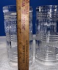 Lauren Ralph Lauren Glen Plaid Highball Crystal  Blown Glass 6.25"  Yellowstone  — photo 5