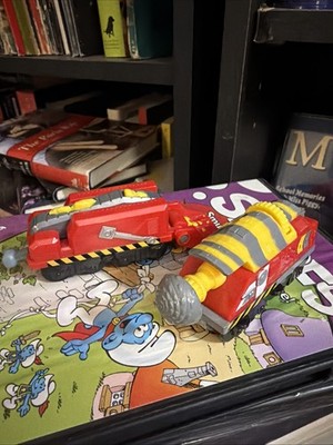 Chuggington Stack Track Tunnel Boring Machine & Shovel Car by Tomy 2010s