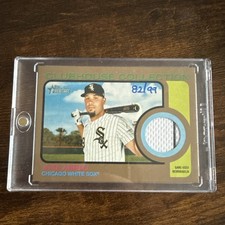 2022 Topps Heritage Clubhouse Collection Relics Gold /99 Jose Abreu 04o2