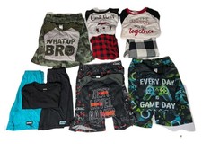 Lot. 6 Pairs Boys Pajamas. Size 10/12 Large.