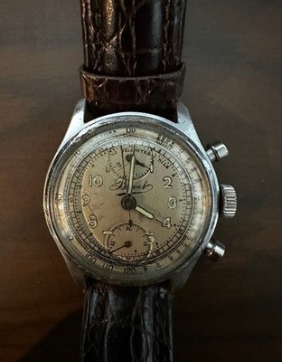 Junk Bovet Antique Chronograph Watch Needs OH Rare Collectors Piece Vintage