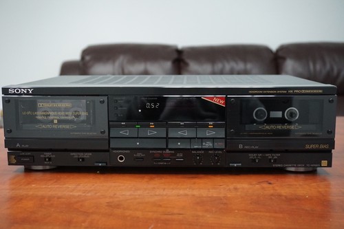 Sony TC-WR8ES High-End ES Series Dolby B/C NR Auto-Reverse Dual Cassette Deck (S