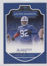 2016 Panini Rookies Adolphus Washington #251 0g4