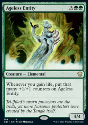 Magic the Gathering MTG Ageless Entity (184) Commander 2021   LP