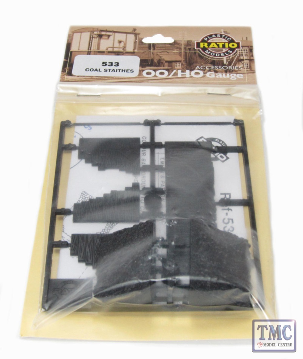 533 Ratio Coal Staithes OO Gauge Plastic Kit