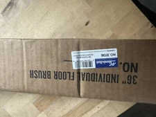 MAGNOLIA BRUSH 455-3736 36 FLOOR BRUSH W/M60 2E7B2D  FLAGGED PLAS