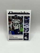 2022 Panini Chronicles Tariq Woolen Rookie Card #46 Seattle Seahawks. rookie card picture