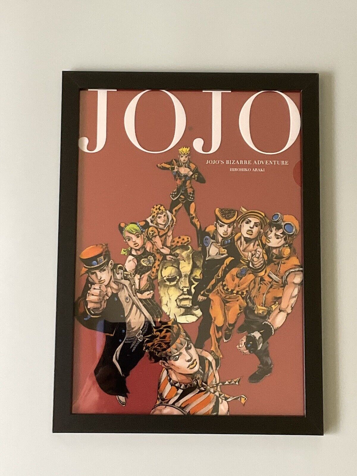 JoJo's Bizarre Adventure JOJO framed poster clear files Jotaro Jojolion