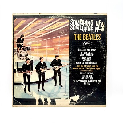 The Beatles Vinyl Something New T-2108 12'' MONO 1st Press 1964 Capitol Records