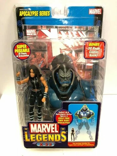ToyBiz Comic Book Heroes X-23 Character Action Figures