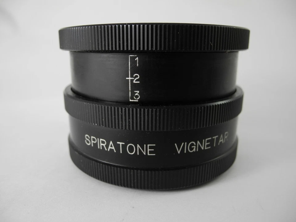 Spiratone VIGNETAR 52MM ADJUSTABLE VIGNETTING FILTER VERY COOL VINTAGE ITEM - Image 2 of 4