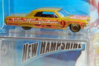 Hot Wheels Connect Cars New Hampshire '64 Chevy Impala w/Acrylic