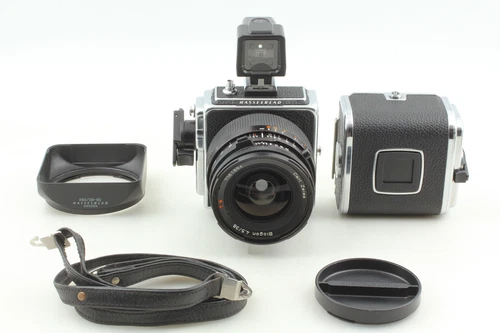 【MINT w/ Hood】 Hasselblad 903 SWC Body CF 38mm f/4.5 Lens + A12 III From JAPAN