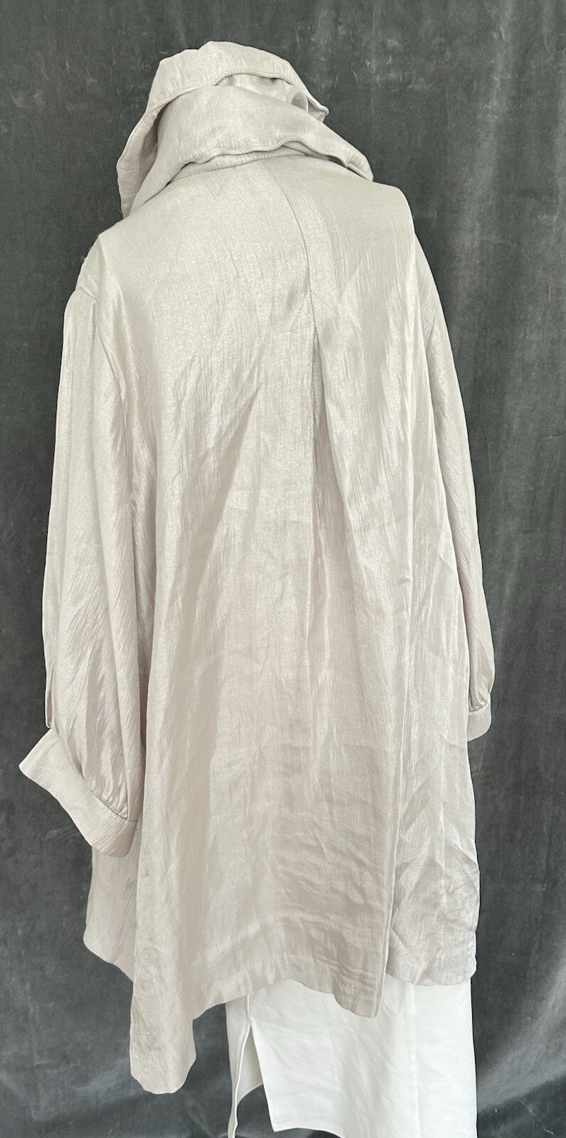 IC Collection Swing Jacket Structured Wire Collar… - image 18