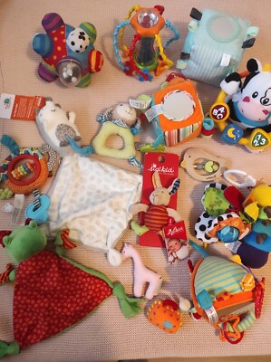 Baby Kleinkind Spielzeug Paket Lamaze Sigikid VTech