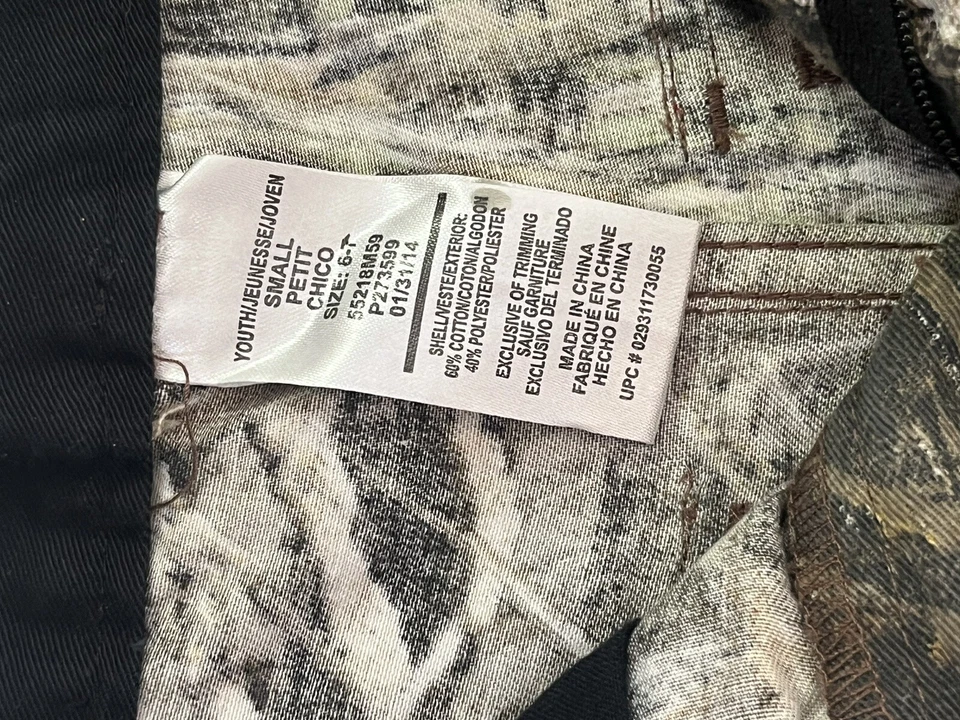 Walls Legend Realtree Xtra Camo Pants Regular Youth S 6-7 Hunting Pants - Image 3 of 4