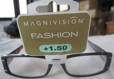 MAGNIVISION Fashion READING GLASSES NEW W/ Tag 1.50 1011780-150 Brown