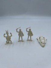 Galaxy Laser Team 2.5" White Space Warrior PVC Figure 1978 Tim Mee Toys ORIGINAL