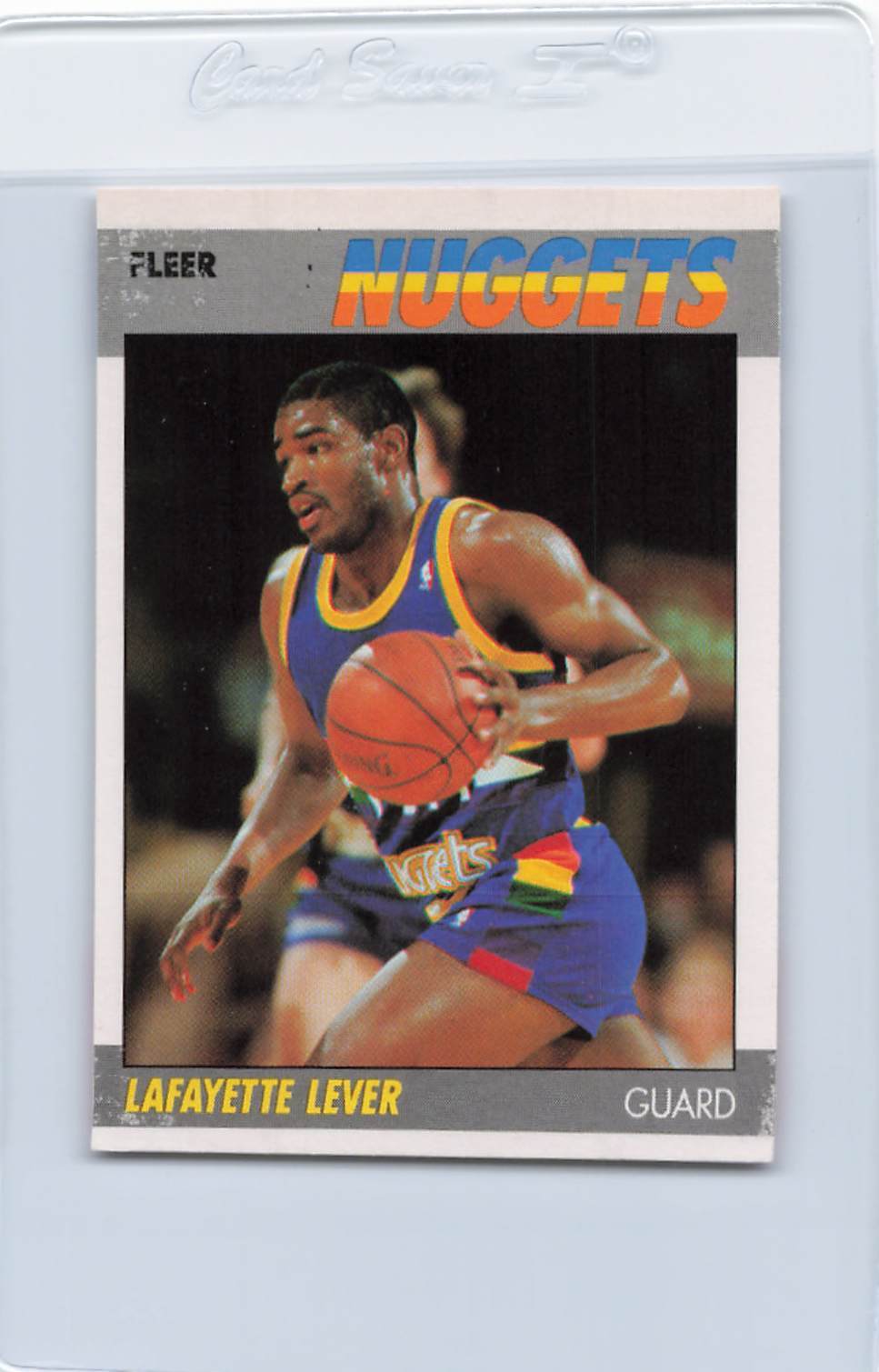 1987/88 Fleer #62 Lafayette Lever Nuggets EX/MT *DA-B4235