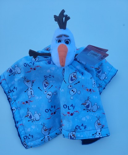 Lovey Frozen 2 Olaf Plush Security Blanket for Babies & Toddlers, Cotton Olaf - Picture 5 of 7