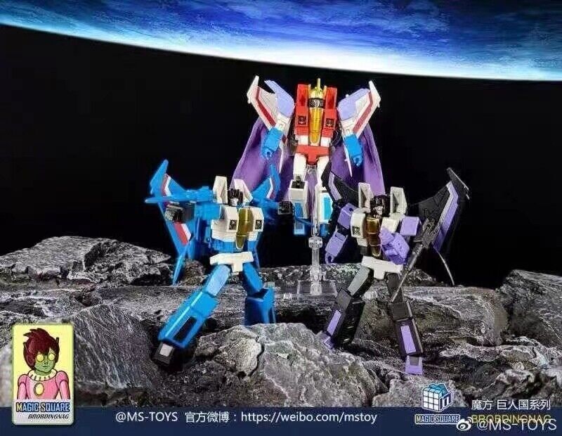New Transformation toys Magic Square MS-B26 Tornado Team Figure