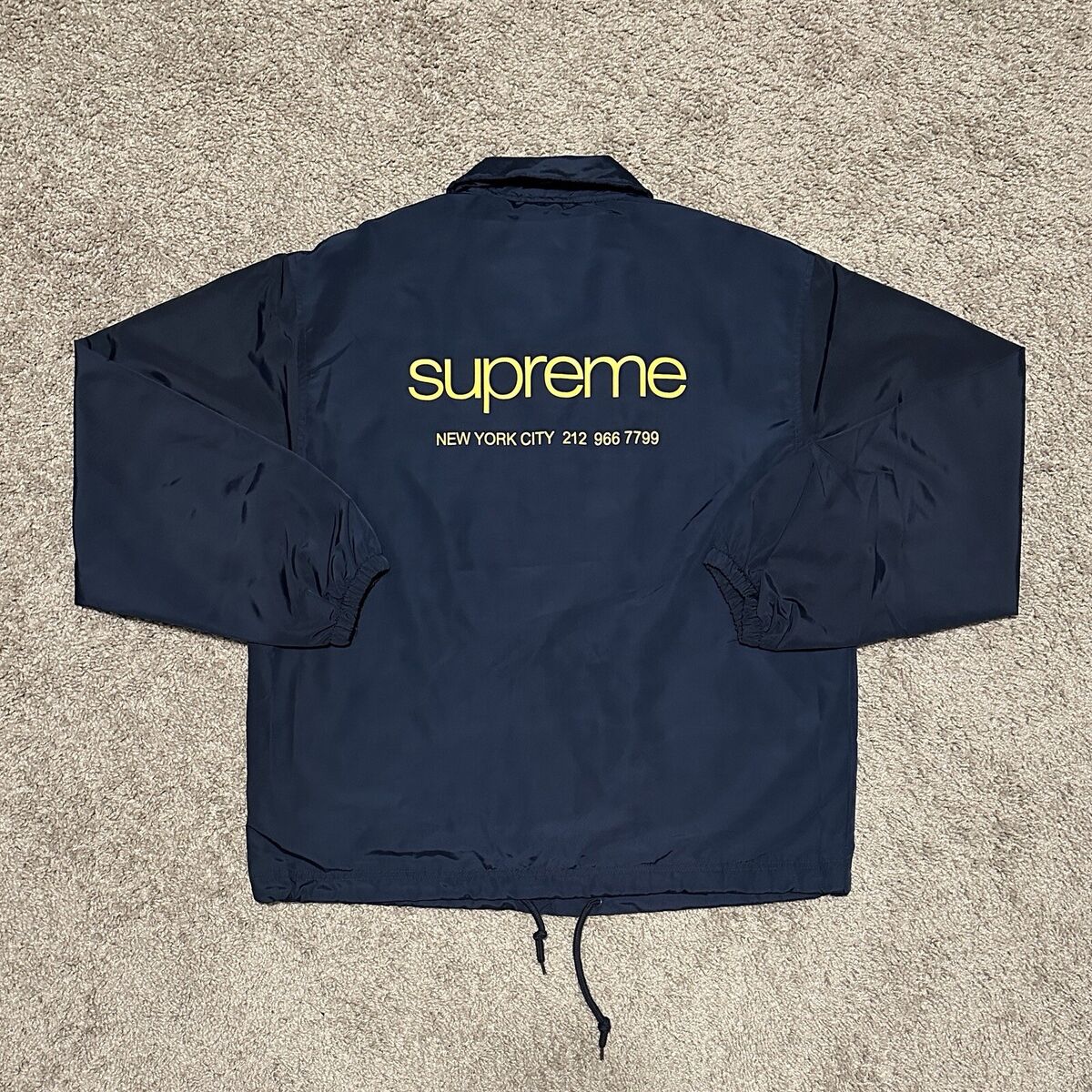 Supreme NYC Coaches jacket Size S | eBay Supreme NYC Coaches jacket Size S | eBay