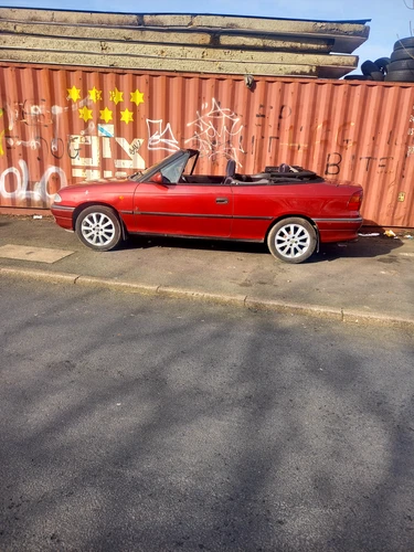 vauxhall astra convertible 1998 automatic 74k - Picture 1 of 22