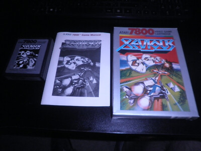 atari 7800 - xevious - 100% komplett