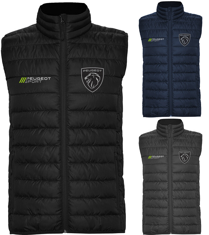 Peugeot Sport Sleeveless Jacket Gilet Vest Sport Veste Tuning Racing Travel Gift