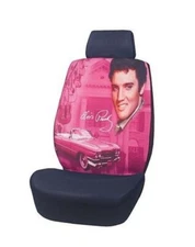New Elvis Presley Pink Cadillac Car Seat Cover Graceland Guitar 1 pc Auto Decor