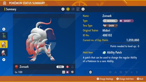 Hisuian Zoroark Event Battle Ready | Pokemon Scarlet and Violet - Picture 3 of 10