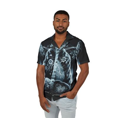 Death has an aftertaste Hawaiian Camp Shirt (AOP)