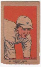 1923 W515-1 Baseball Cards Red Faber