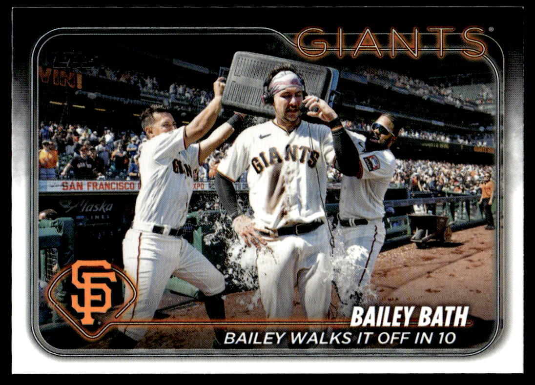 2024 Topps Series 2 #358 Patrick Bailey San Francisco Giants
