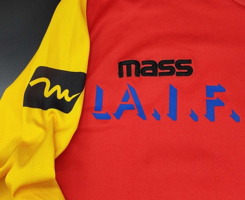 MAGLIA benevento mass 2011-12 INDOSSATA MATCHWORN CALCIO SHIRT JERSEY FOOTBALL - Foto 4 di 9